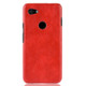 Shockproof Litchi Texture PC + PU Case for Google Pixel 3a(Red)