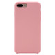 Pure Color Liquid Silicone Case for iPhone 8 Plus & 7 Plus(Light Pink)