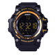 EX16 Bluetooth 4.0 Smart Watch, IP67 Waterproof, Support Sport Monitoring / Data Analysis / Information Reminder / Remote Camera, Compatible with both Android and iOS System(Gold)