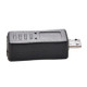 USB 2.0 Micro USB Male to Female Adapter for Galaxy S IV / i9500 / S III / i9300(Black)