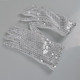 1 Pair Sequins Glowing Gloves LED Flash Gloves Dance and Party Supplies Halloween, Christmas and Other Festival Supplies