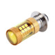 P15D 10W 1000 LM Car HeadLights with 28 SMD-3030 LED Lamps, DC 12V(Gold Light)