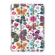 Coloured Drawing Pattern Horizontal Deformation Flip Leather Case for Lenovo Tab M10, with Three-folding Holder (Butterfly Pattern)