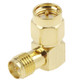 Gold Plated SMA Male to RP-SMA Female Adapter