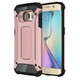 For Galaxy S6 Edge / G925 Tough Armor TPU + PC Combination Case (Rose Gold)