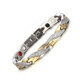 New Style Fashion Men Bracelet Stainless Steel + Gold Plating Magnet Bracelet, Size: 19.7cm*7mm