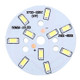 10 PCS 5W SMD 5730 Aluminum Base Light Panel, 10 LEDs 450 LM 3000-6500K, Diameter: 50mm