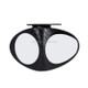 3R-046 360 Degrees Rotatable Right Blind Spot Side Assistant Mirror for Auto Car