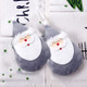 2 PCS Christmas Flannel Doll Accessories Scene Decoration, Style:Old Man(Gray)