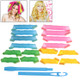 16 x Magic Leverage Circle Hair Styling Roller Curler(Green)