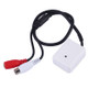 Mini Car High-fidelity Audio Pickup Device Monitoring Sound Listening Device(White)
