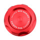 Car Modified Stainless Steel Oil Cap Engine Tank Cover for Honda, Size: 5.6 x 3.2cm(Red)