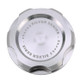 Car Modified Stainless Steel Oil Cap Engine Tank Cover for Honda, Size: 5.6 x 3.2cm(Silver)