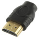 Gold Plated HDMI 19 Pin Male to Micro HDMI Female Adapter(Black)