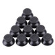 10 PCS Controller Joystick 3D Analog Cap for PS4(Black)