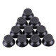 10 PCS Controller Joystick 3D Analog Cap for PS4(Black)