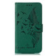 Feather Pattern Litchi Texture Horizontal Flip Leather Case with Wallet & Holder & Card Slots For Huawei P30 Lite(Green)