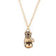 Punk Retro Mini Boxing Glove Necklace(gold)