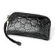 2025 Multifunctional Litchi Texture Women Large Capacity Hand Wallet Shell bag with Card Slots(Black)