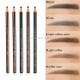 5 PCS 5 Colors Waterproof Sweatproof Eyebrow Pencils Coloured Eyebrow Pen Tools