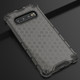 Honeycomb Shockproof PC + TPU Case for Galaxy S10+ (Black)