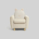 Children Animal Modeling Sofa Mini Baby Chair Lazy Seat(Beige Kitten)