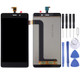 LCD Screen and Digitizer Full Assembly for Wiko Pulp Fab 4G(Black)