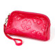 2026 Multifunctional Litchi Texture Women Large Capacity Hand Wallet Shell bag with Card Slots(Rose Red)