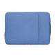 11.6 inch Universal Fashion Soft Laptop Denim Bags Portable Zipper Notebook Laptop Case Pouch for MacBook Air, Lenovo and other Laptops, Size: 32.2x21.8x2cm (Blue)