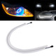 2 PCS Colorful Multi-models Fade Flash Strobe Lighting Form Car Daytime Running Lights Soft Article Lamp with Remote Control, DC 12V, Cable Length:2m