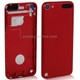 Metal  Back Cover / Rear Panel for iPod touch 5 (Red)