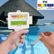 Home Swimming Pool Water PH / CL2 Tester, Cable length: 1.2m