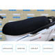 Waterproof Motorcycle Sun Protection Heat Insulation Seat Cover Prevent Bask In Seat Scooter Cushion Protect, Size: XL, Length: 78-85cm; Width: 40-53cm(Black)
