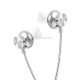 Langsdom Q10 USB-C / Type-C Metal Magnetic In-Ear Wired Earphone(White)
