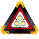 W837 Multi-function Triangle Shape Rechargeable White COB + Red LED Emergency Warning Light