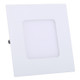 3W Natural White Light 8.5cm Square Panel Light Lamp with LED Driver, 15 SMD 2835, AC 85-265V, Cutout Size: 7.5cm