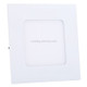 4W Natural White Light 8.5cm Square Panel Light Lamp with LED Driver, 20 SMD 2835, AC 85-265V, Cutout Size: 9.6cm