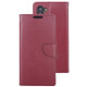 For Galaxy Note 10 MERCURY GOOSPERY BRAVO Series Crazy Horse Texture Horizontal Flip Leather Case with Holder & Card Slots & Wallet((Wine)