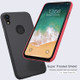 NILLKIN Frosted Concave-convex Texture PC Case for iPhone XR (Black)