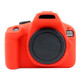 PULUZ Soft Silicone Protective Case for Canon EOS 3000D / 4000D(Red)