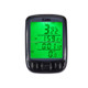 SunDing SD-563B Multifunction Wired LCD Screen Waterproof Bicycle Computer Odometer Speedometer wtih Light Control Backlight Function