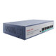 ESCAM POE 4+2 6-Port Fast Ethernet Switch 4-Port POE 10/100M 120W Network Switch, Transmission Distance: 150m(Black)