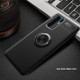 Metal Ring Holder 360 Degree Rotating TPU Case for Huawei P30 Pro(Black+Blue)