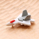 20 PCS Cute Cartoon Plane Shape Colorful Aircraft Rubber Pencil Eraser School Supplies Creative Stationery for Kids, Random Color Delivery