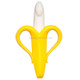 3 PCS Newborn Baby Banana Silicone Teether Bite(Yellow)