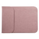 11.6 inch PU + Nylon Laptop Bag Case Sleeve Notebook Carry Bag, For MacBook, Samsung, Xiaomi, Lenovo, Sony, DELL, ASUS, HP(Pink)