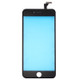 Touch Panel with Front LCD Screen Bezel Frame & OCA Optically Clear Adhesive for iPhone 6 Plus(Black)