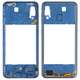 Middle Frame Bezel Plate for Galaxy A30 SM-A305F/DS(Blue)