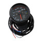 3 in 1 Universal Waterproof Motorcycle LED Backlight Odometer Speedometer Gearmeter, DC 12V