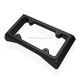 Car Auto Front Bumper Guard Anti-collision EVA License Plate Frame Tag Cover Protector License Plate Frame